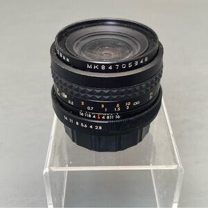 FOCAL 28mm F 2.8 WIDE ANGLE LENS MC AUTO SKYLIGHT 52 MM WITH LENS UNTESTED